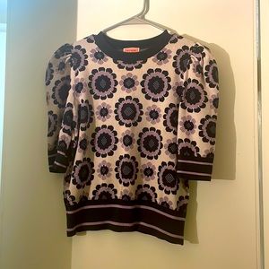 Kate Spade Floral short sleeve Sweater